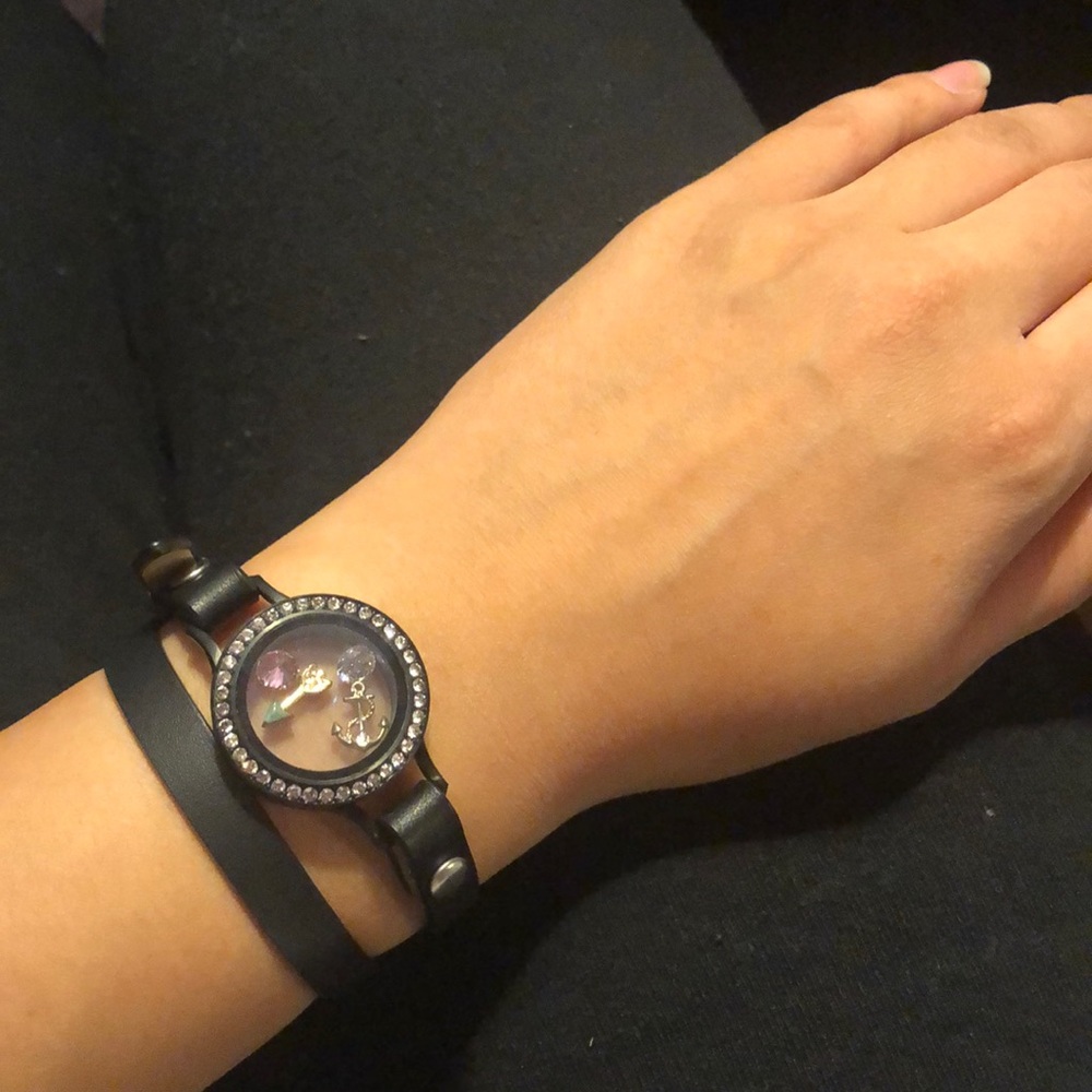 Origami owl charm bracelet